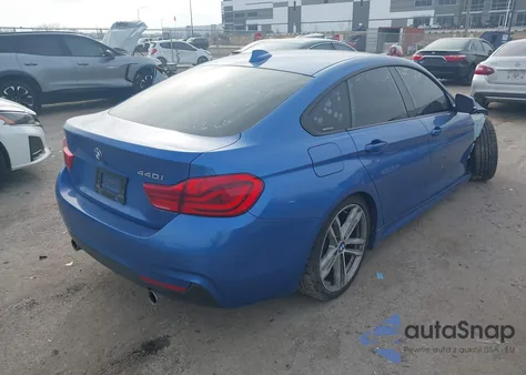 2018 BMW 440I Gran Coupe z USA, uszkodzony, nr VIN WBA4J5C5XJBF07724